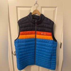 Cotopaxi Blue and Orange Men's Vest